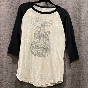 Women’s baseball style t shirt